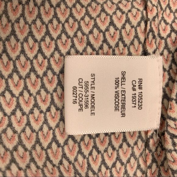 Sz Large Soft Joie Red Print Dress - Picture 9 of 10